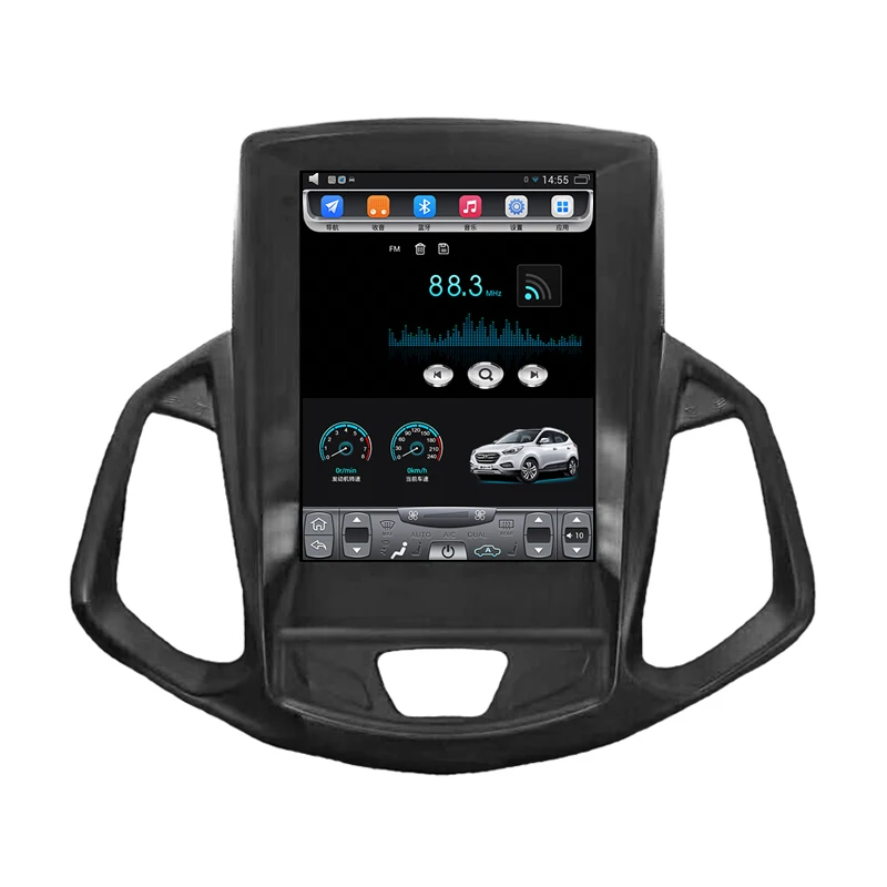 2013 2017 Ecosport 10 4 дюймов вертикальный сенсорный экран Android автомобильный GPS навигатор