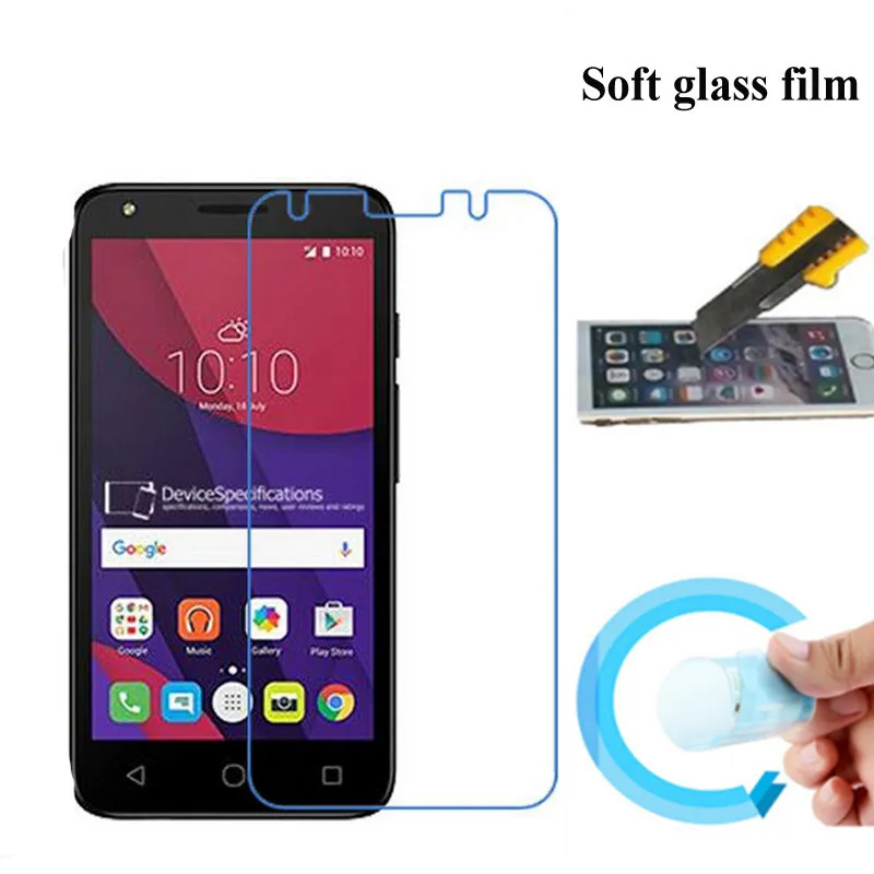 Для Alcatel One Touch Pixi 4 5 0 pixi4 3G 5010 5010D мягкое стекло нано Взрывозащищенная защита экрана