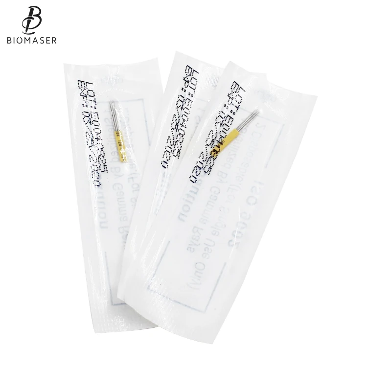 50 шт. иглы для татуировки микроблейдинг Перманентный макияж вышивка бровей