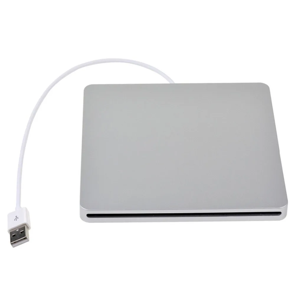 Для Apple Mac Book Pro MacPro MacBookPro компьютер USB 2 0 привод 8X DVD плеер ROM комбо 24X CD R горелка