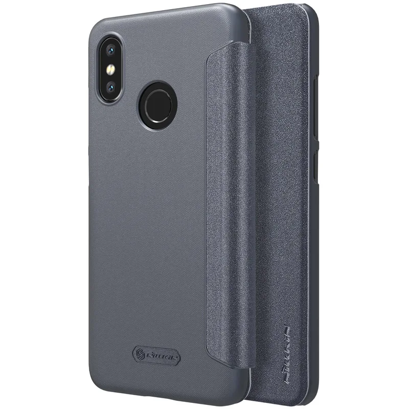 Черный Xiaomi mi 8 mi 9 Explorer чехол NILLKIN Sparkle роскошный Флип кожаный чехол задняя крышка Xiaomi mi 8 mi 8 mi 9 mi 9 Nilkin чехол для телефона - Цвет: Черный