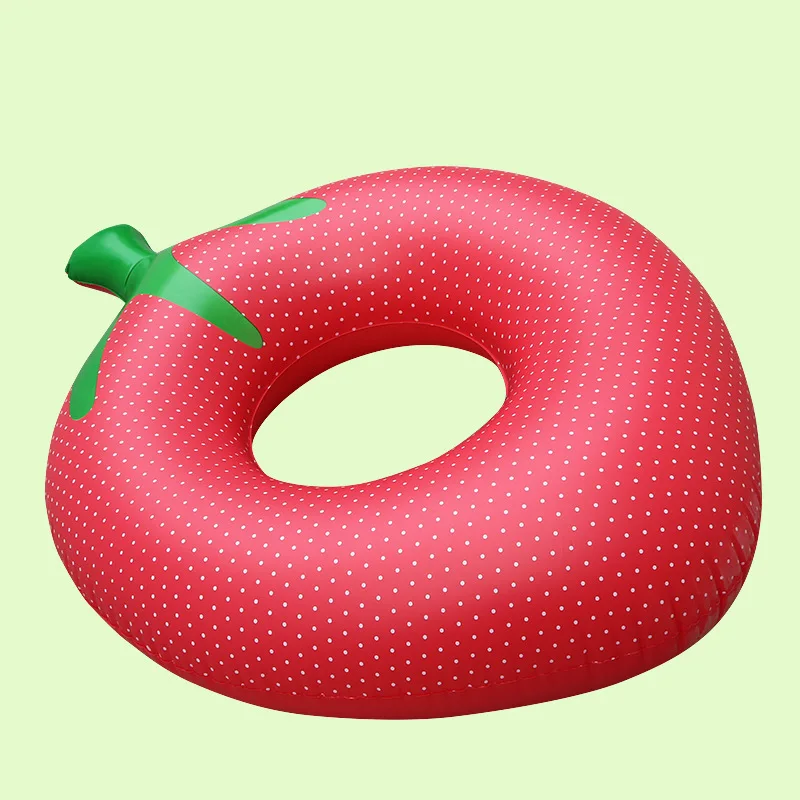 Надувной бассейн клубники поплавок Lifebouy труба для взрослых гигантский