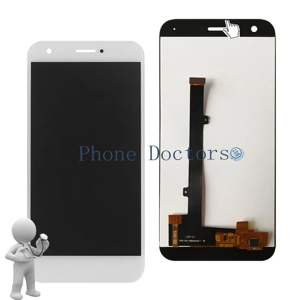 5 2 ''цельный ЖК дисплей + сенсорный экран дигитайзер в сборе для zte лезвие A512 Z10