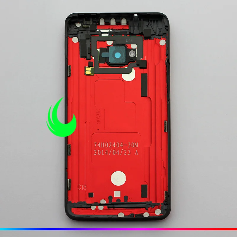 Новая Оригинальная задняя панель корпуса для HTC One M7 крышка аккумулятора дверь с