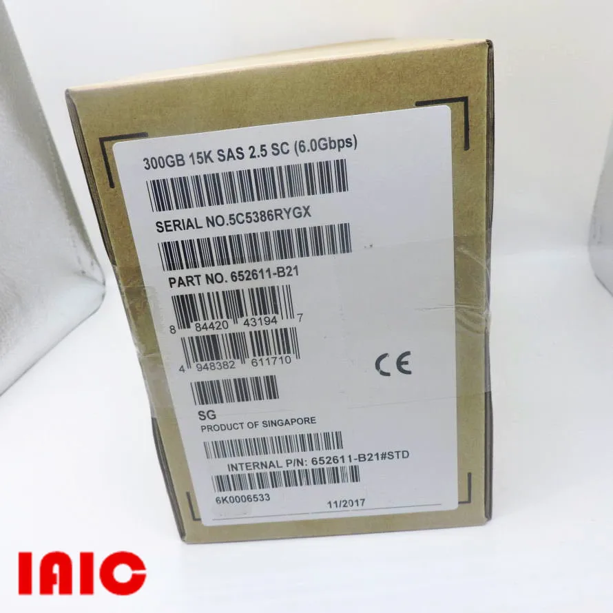 100% новый в коробке 3 года гарантии DL580G8 300G 15K SAS 2 5 дюймов 652611-B21 653960 нужно больше