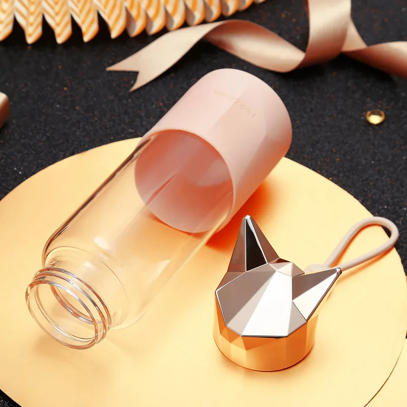 Aikesi Хрустальный Лисий стакан с высоким бором термостойкая ручная чашка