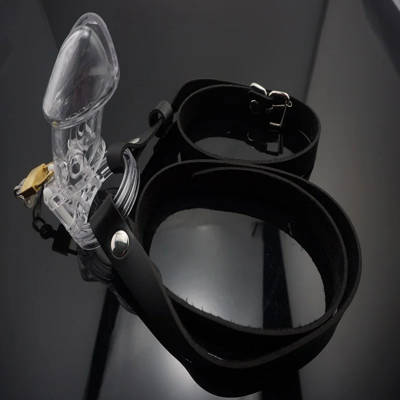 Пластиковое длинное CB6000 мужское Пояс верности Устройство кольцо на член клетка