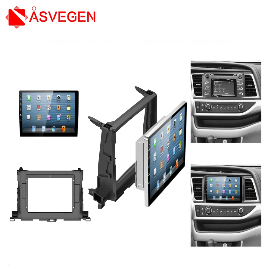 Asvegen Автомобильный CD стерео радио Facia Fascia фитинг комплект адаптер объемная панель
