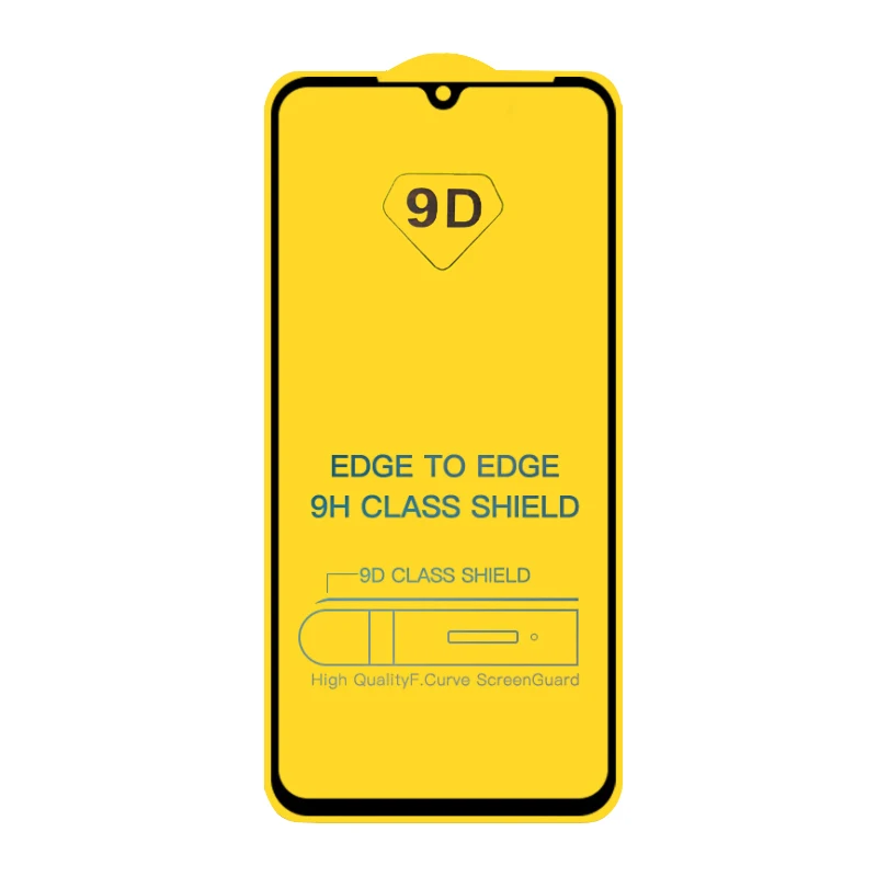 

9D Curved Full Cover Screen For Xiaomi Mi 9 Mi 8 Lite Mi8 SE 9D Tempered Protective Glass for Xiaomi Redmi Note 7 Pro Note 6 Pro