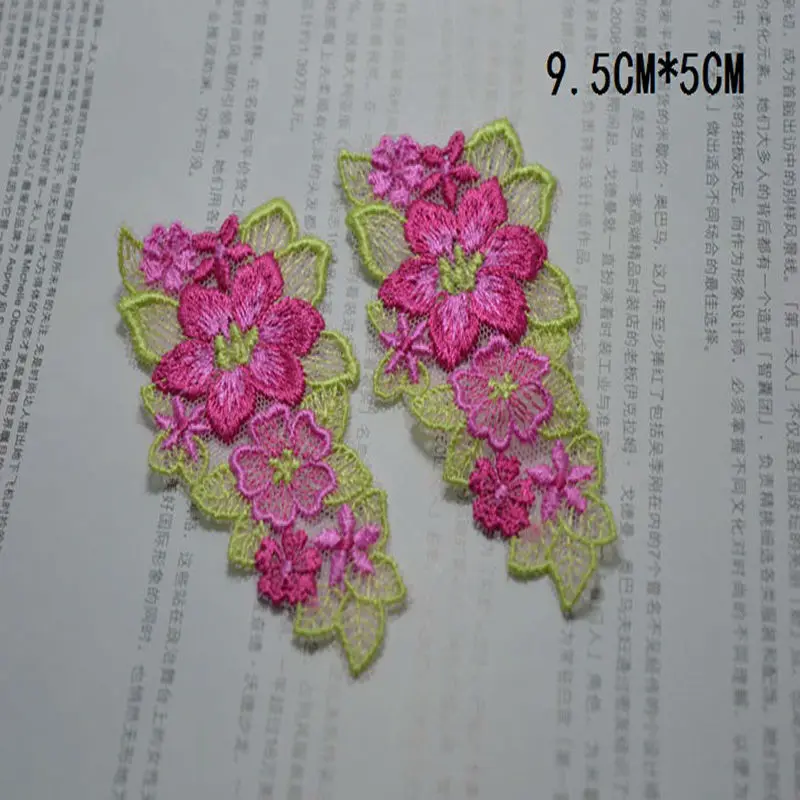 (3 шт./лот) розовые синие фиолетовые желтые коричневые нашивки для свадебной