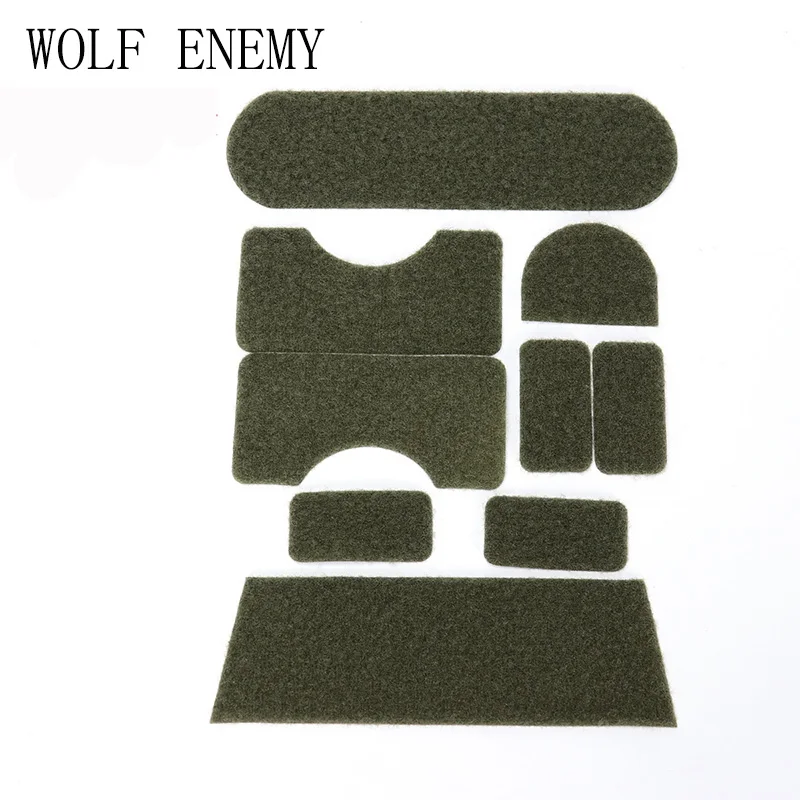 WOLF ENEMY Тактический шлем для Mich Шлем Аксессуары волшебные наклейки Пастера