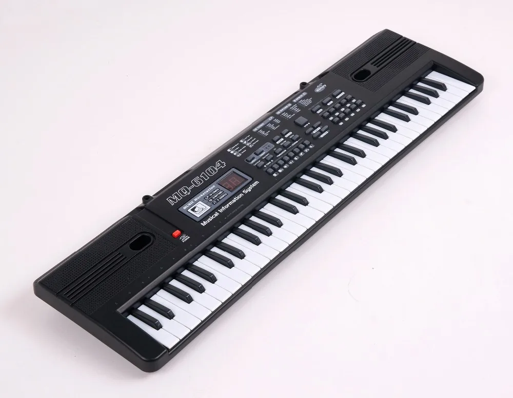 61 Keys Electronic Organ Music Keyboard Electric Piano With Microphone For Children Beginner