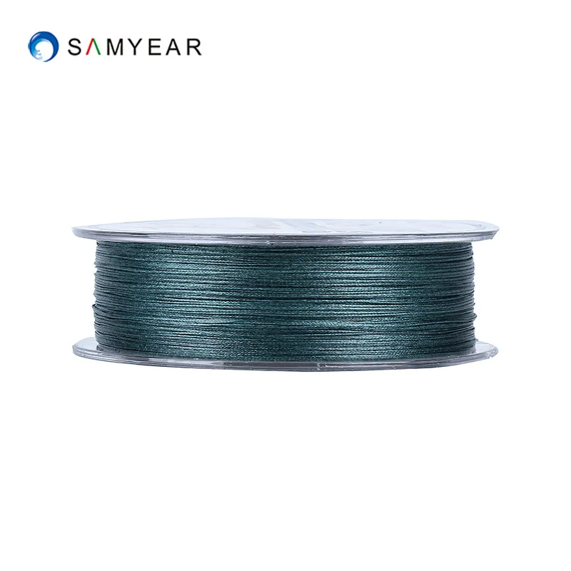 Новое поступление! Samyear 12 прядей плетеная леска 100% PE 150 м 34 95LB супер прочная