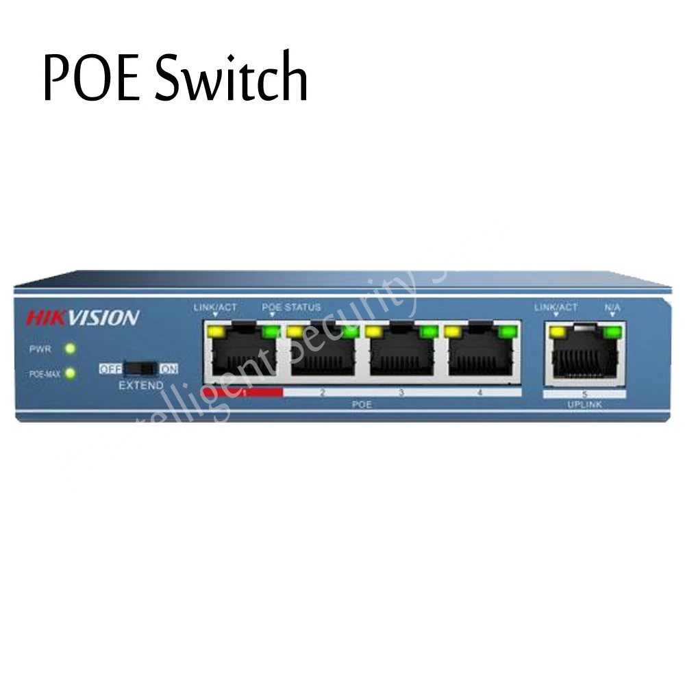 100 Мбит/с неуправляемый 4 8 16 24 порт POE переключатель питания через Ethernet сетевой