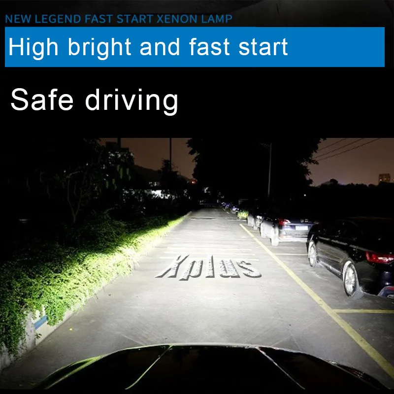Xplus 55 Вт Быстрый старт HID Xenon комплект 2 шт. балласт H1 H3 H4 H8 H7 H8 H9 H11HB3 HB4 9005 9006 880 881 H27 для автомобильных фар