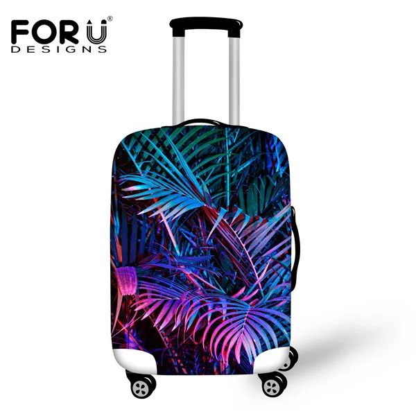 H5240 FORUDESIGNS/чехол для багажа, милый Джинсовый чехол с принтом кошки, собаки, сумки, аксессуары для 18-30 дюймов, чехол для путешествий, защитный чехол, пылезащитный чехол - Цвет: H5240