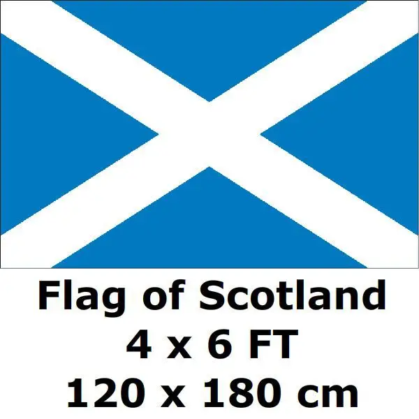 

Scotland Flag 120 x 180 cm 100D Polyester Large Big Scottish Flags And Banners National Flag Country Banner