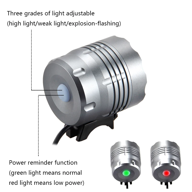 Светодиодная велосипедная лампа XM L T6 10000 лм 3 режима|rear light|bicycle accessoriescycle lamp |