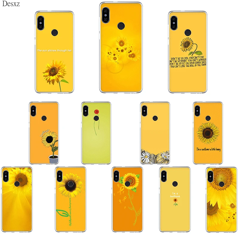 Чехол Desxz Sunflowe Hone для Redmi 3S 3 Pro 4 Prime 4X 4A 5 5A Plus 6 6A S2 | Мобильные телефоны и аксессуары