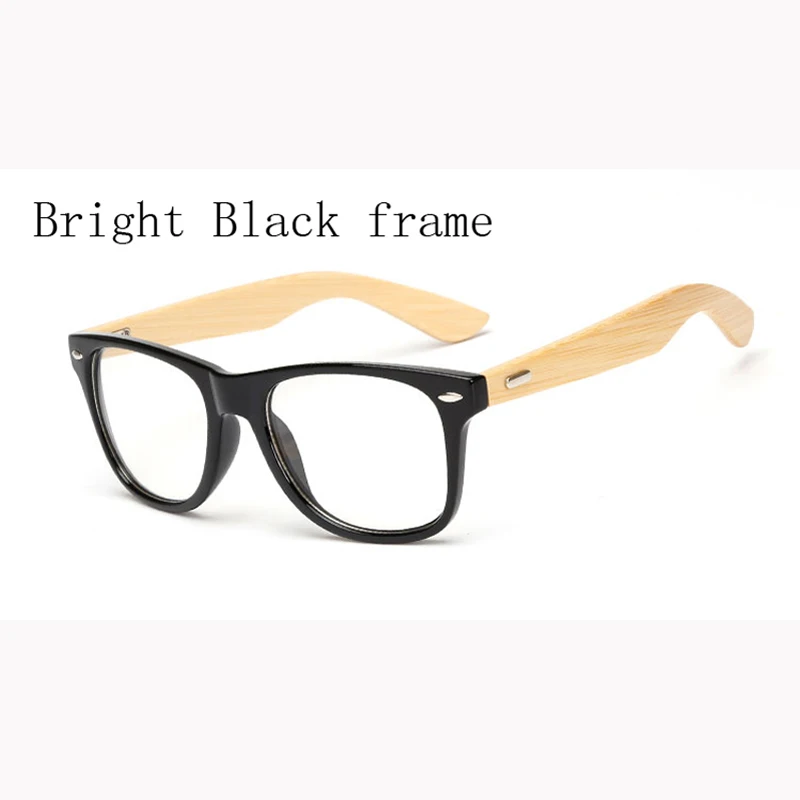 Классические ретро линзы деревянные оправы для очков модные брендовые
