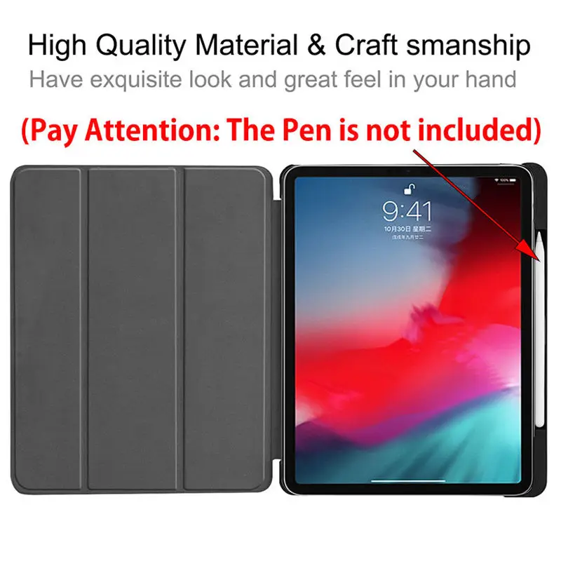 Для Ipad Pro 11 чехол/защитная оболочка чехол для планшета для Ipad Pro 11 жесткий пластиковый боковой чехол для Ipad твердый