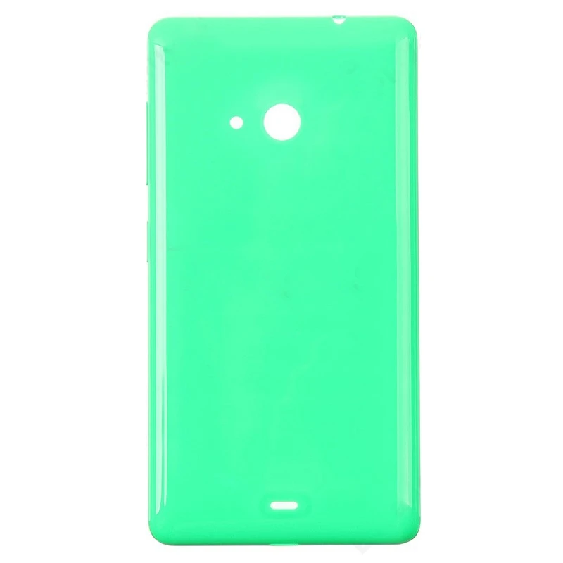 С логотипом для Nokia 535 Dual Sim батарея Корпус задняя крышка для microsoft Lumia 535/Dual SIM - Цвет: Green