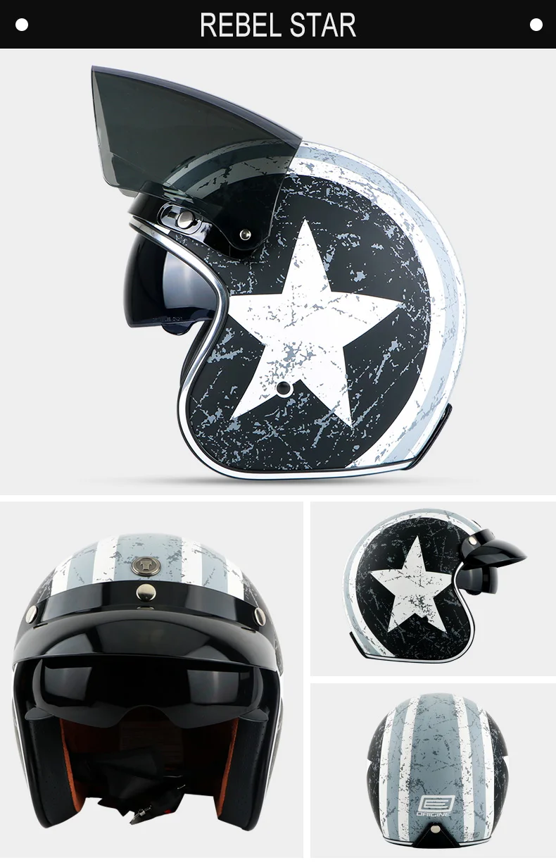 Moto rcycle шлем, Ретро стиль, с открытым лицом, 3/4, шлем, внутренний козырек, moto cross jet, Ретро шлем, мотоциклетный шлем T57 ECE
