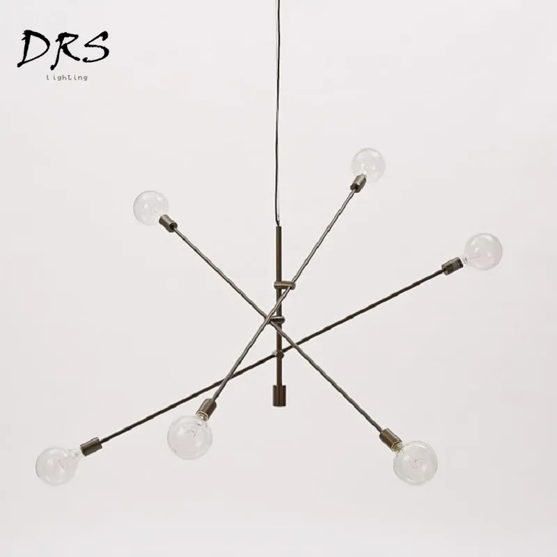 Северный постмодерн Подвеска простая креативная лампа Геометрические линии