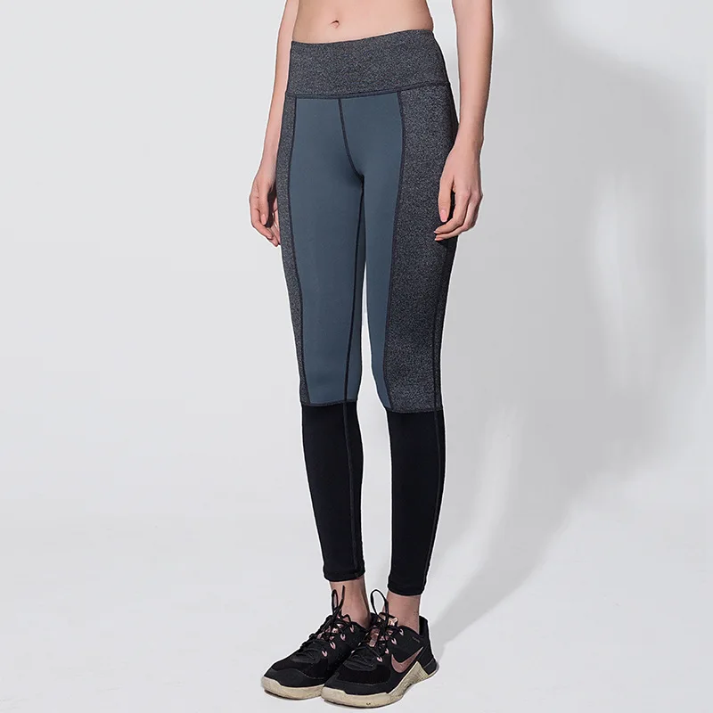 2018 летние Для женщин штаны для йоги тонкий Фитнес Леггинсы Спорт Бег Брюки