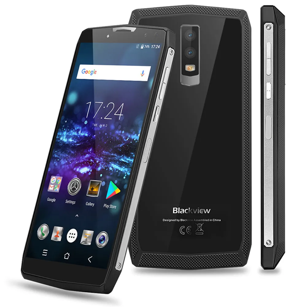 Blackview P10000 PRO Smartphone 11000mAh big battery 5V/5A Face ID 4GB 64GB 18:9 5.99&quotFHD 16MP Android 7.1/8.0 Mobile phone | Мобильные