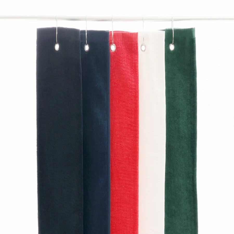 40cm x 60cm Tri-Fold Cotton Terry Golf Towel with Metal Clip | Спорт и развлечения