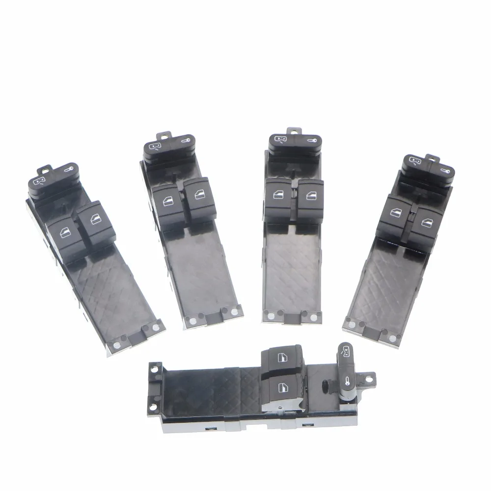 

5Pcs New Master Electronic Window Control Switch For fabia octavia VW Golf MK4 2 Door 1J3 959 857 1J3 959 857 D 1J3 959 857D