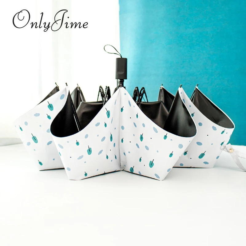 Только Jime сердце к дереву три складной детский зонтик Защита от Солнца Анти-УФ