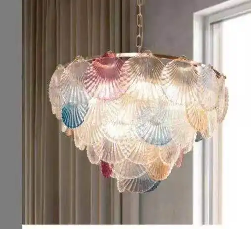

Modern Simple Crystal Chandelier ceiling light Living room Bedroom Restaurant American Chandelier Light luxury Art Post modern