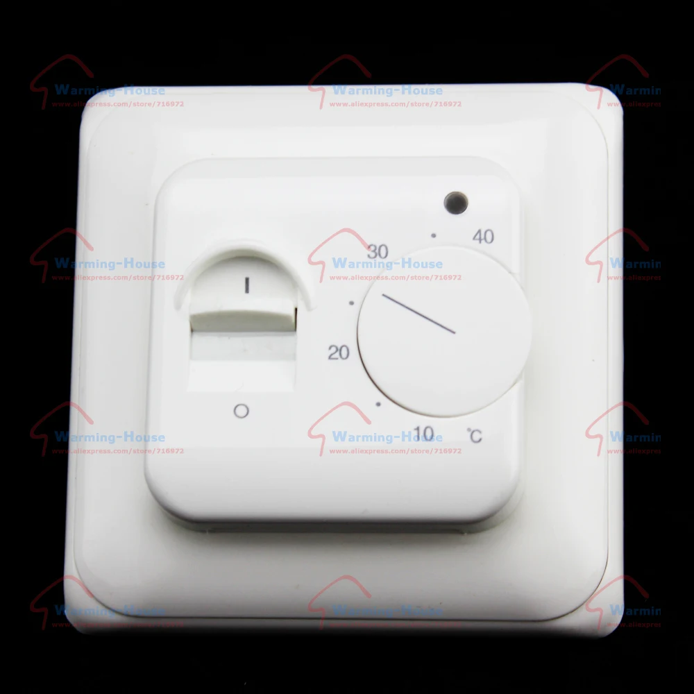 

Классический международный универсальный ручной термостат для теплого пола со светодиодным индикатором