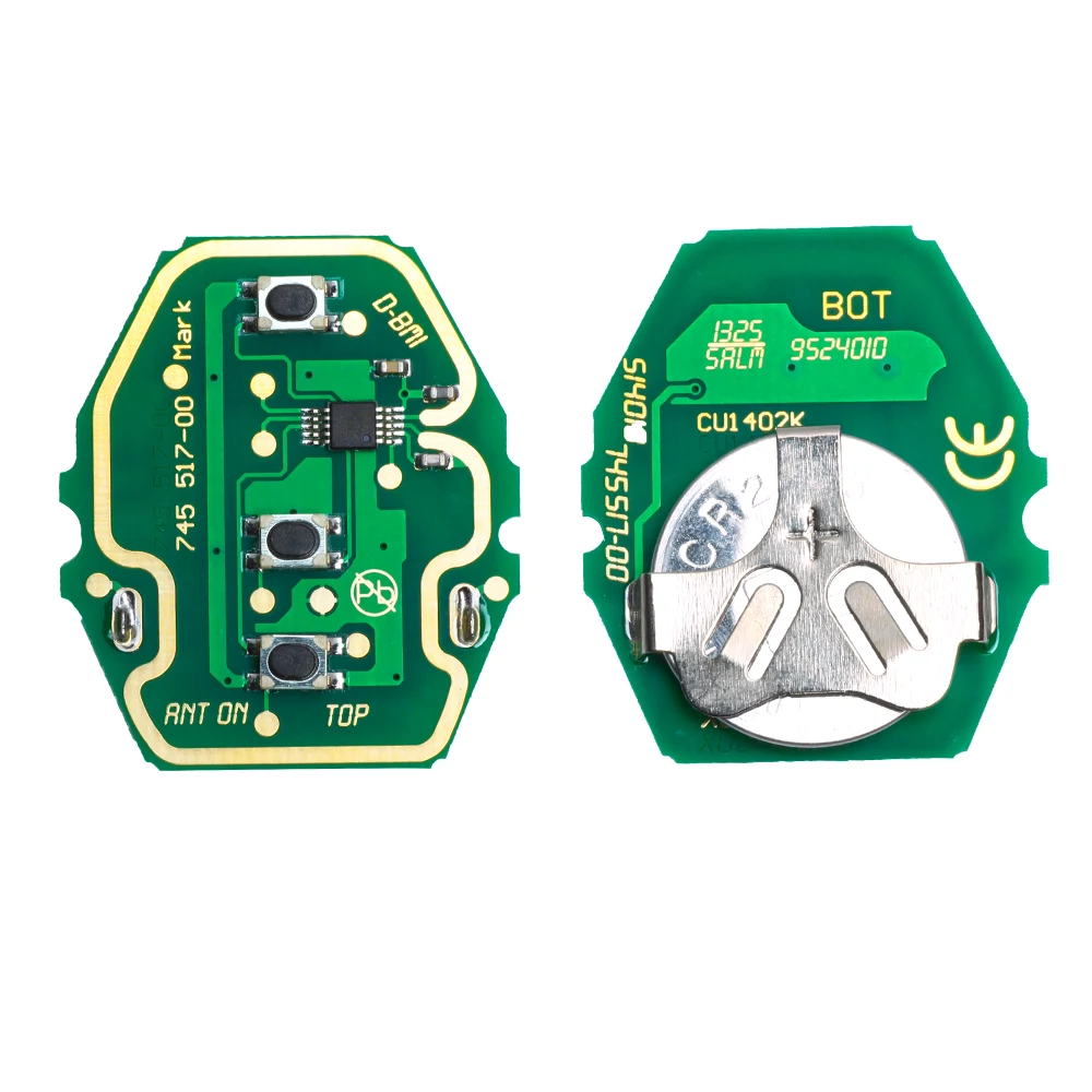 KEYECU EWS 315 МГц/433 МГц ID44 чип дистанционный ключ-брелок от машины 3 Кнопка для BMW Mini Cooper