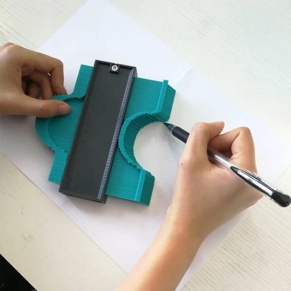 4 дюймовый нестандартный копировальный манометр для профиля из АБС пластика