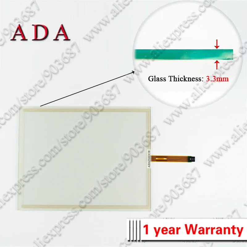 Touch Panel Glass for 6AV7872-0BC30-0AC0 Screen Digitizer 3.3mm Thickness | Компьютеры и офис