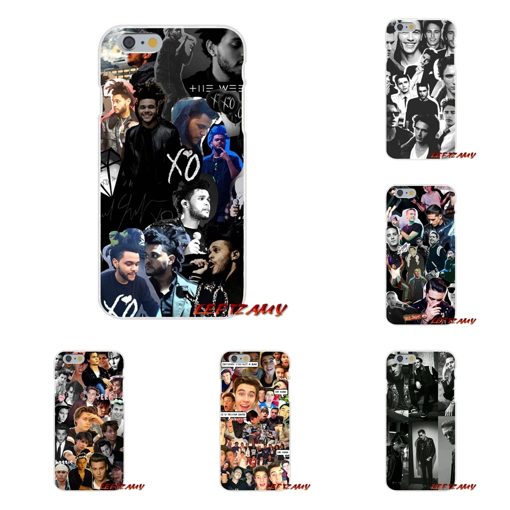 Аксессуары чехлы для телефонов Чехлы iPhone X 4 4S 5 5S 5C SE 6 6S 7 8 Plus сумки G Eazy Tumblr коллаж |