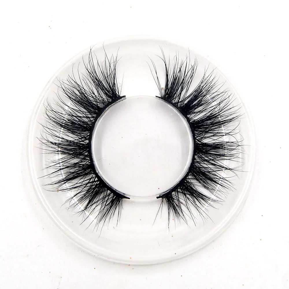 1 пара 3D Искусственные норковые ресницы lashes с glift розовое золото блестящая