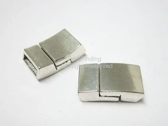10 мм фотоэлемент 10x2 из плоской кожи|flat leather clasp|magnetic claspsleather clasp |