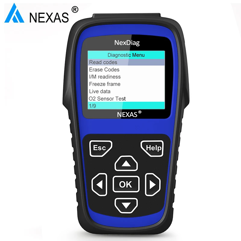 Nexas ND602 OBD2 сканер для LR Jaguar диагностический инструмент проверка двигателя подушка