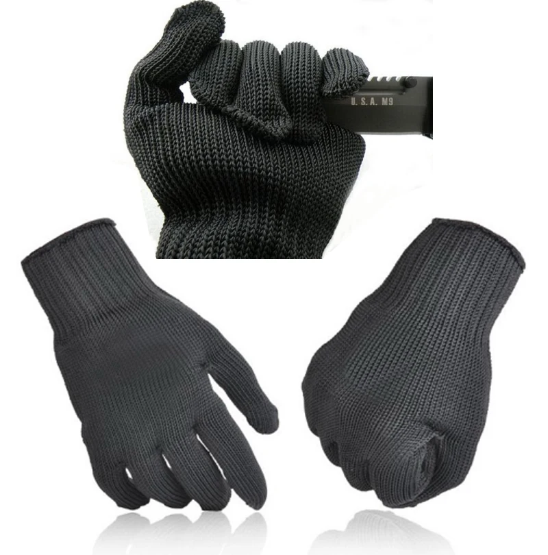

1 Pair Anti-cutting Glove Hand Safety Cutting Resistance Sleeve Protection Personal Self Defense Anti Cut