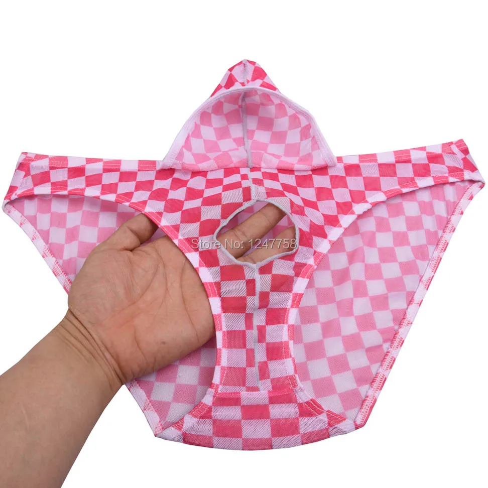 4 шт./лот Мужское нижнее белье трусы брифы с отверстием для пениса сетчатые