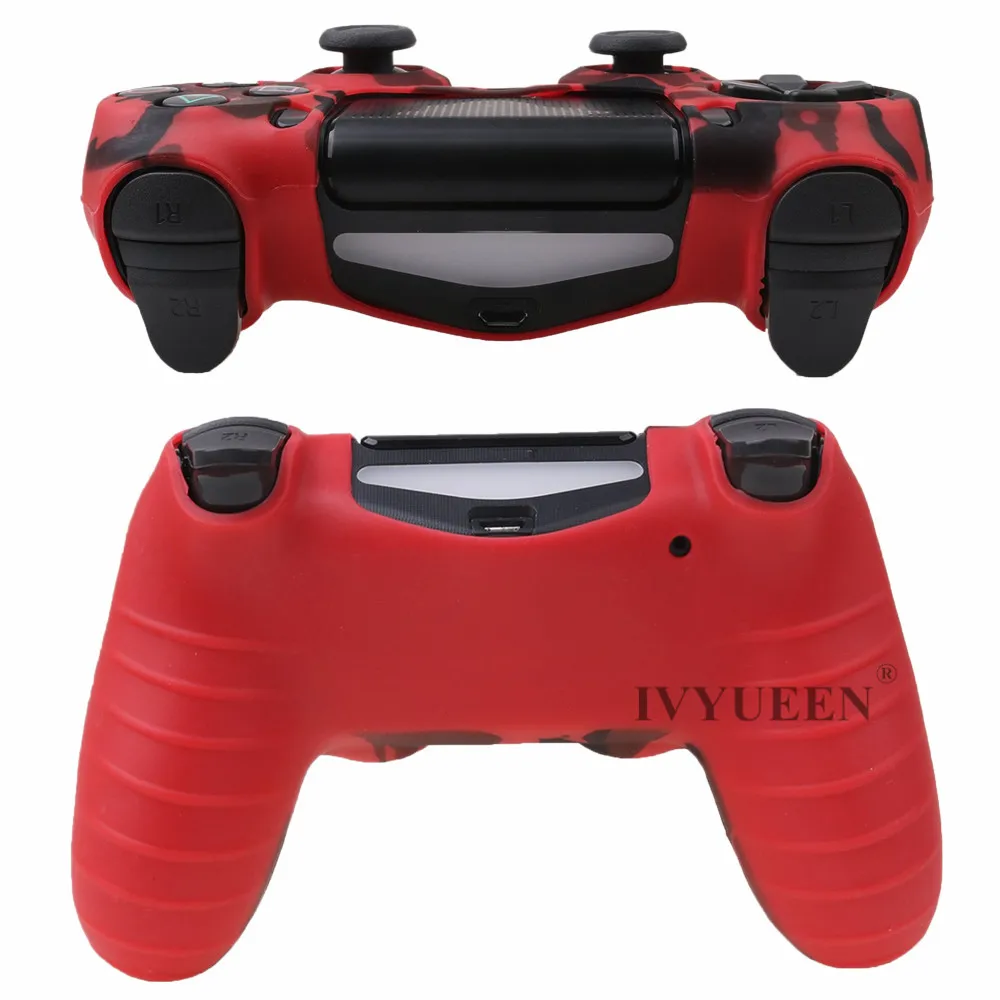 Силиконовый защитный чехол IVYUEEN для sony Dualshock 4 PS4 DS4 Pro Slim с 8 аналоговыми джойстиками