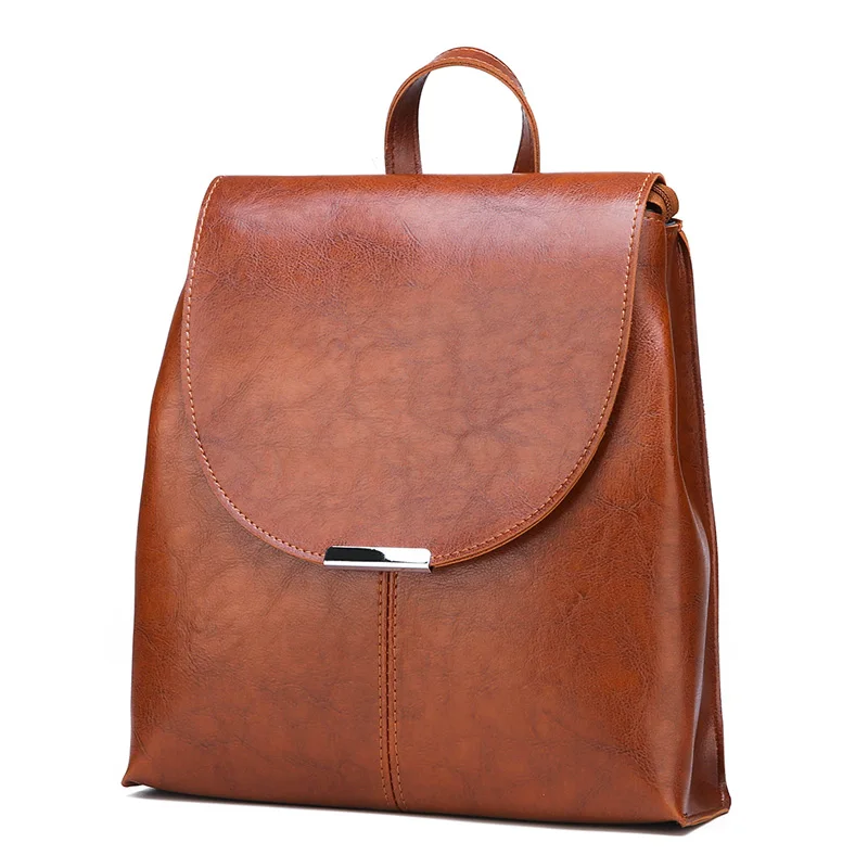 Женский рюкзак из искусственной кожи Mochila Feminina повседневный винтажный весна 2019 |