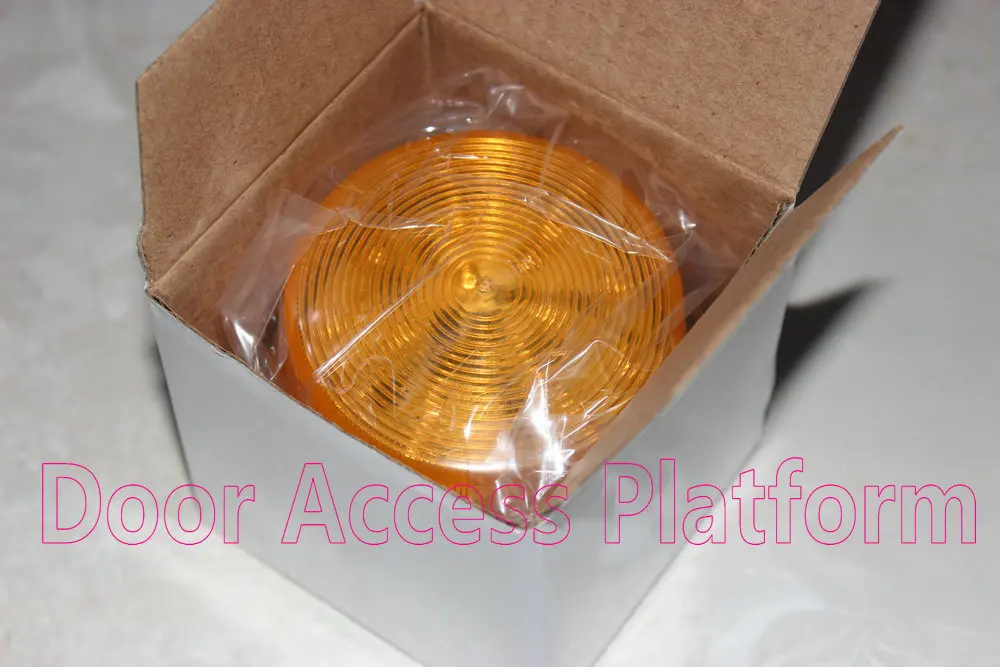 Малый двери Предупреждение свет DC12V для Система контроля доступа безопасности