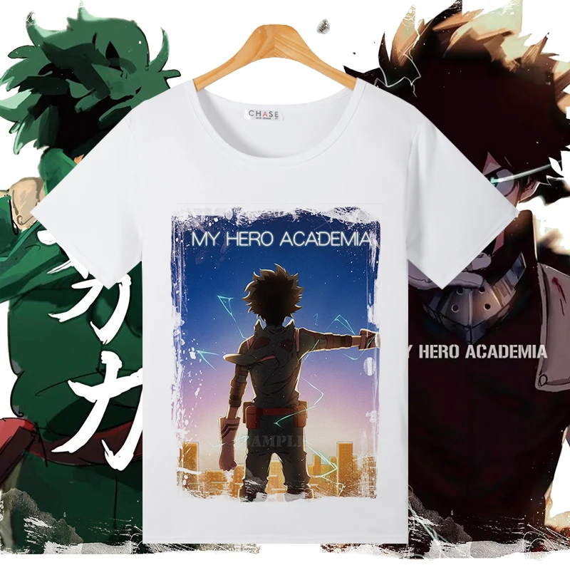 Футболка для косплея «My Hero Academy» izku Midoriya Bakugou Katsuki, летняя футболка для женщин/мужчин, топ-футболка, костюм для косплея на Хэллоуин - Color: 18