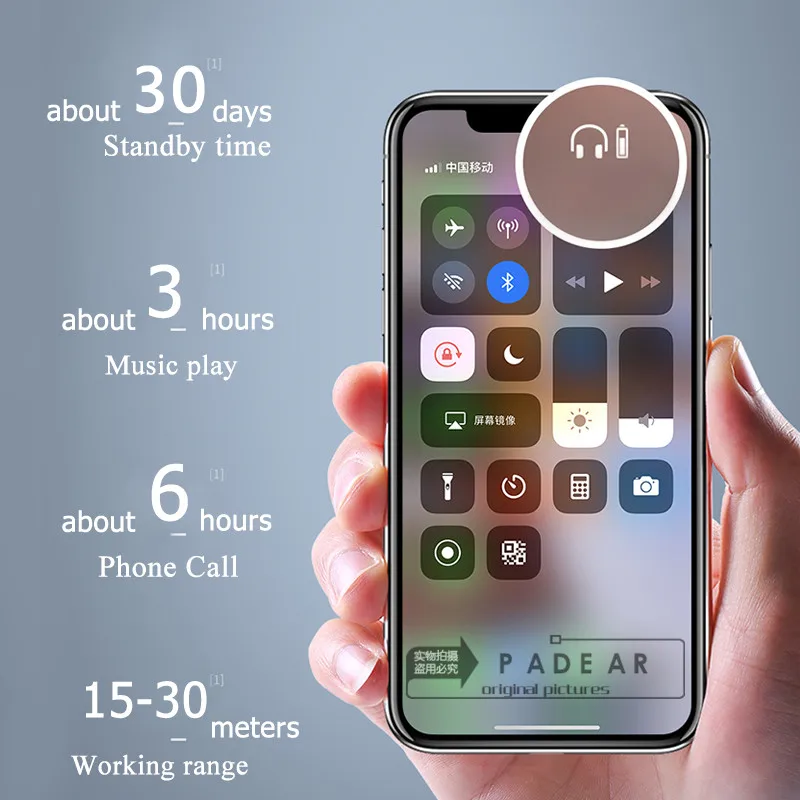 Xpods 1:1 не w1 чип Pop up Беспроводной наушники с зарядным устройством 6D колонка