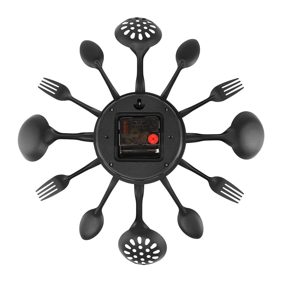 Новое поступление бесшумные настенные часы кухонная посуда тема для гостиной